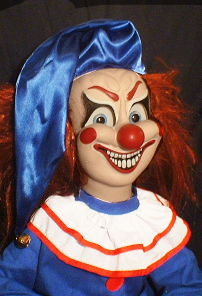 evil clown doll