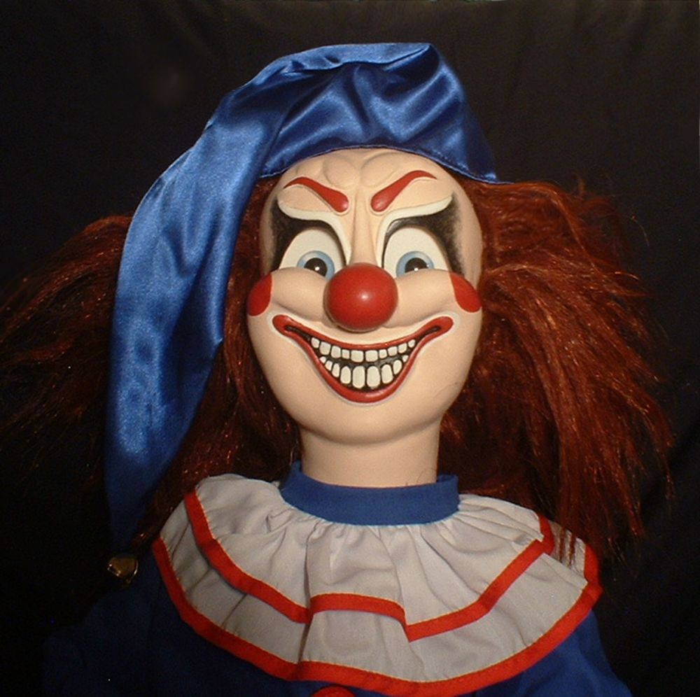 evil clown doll