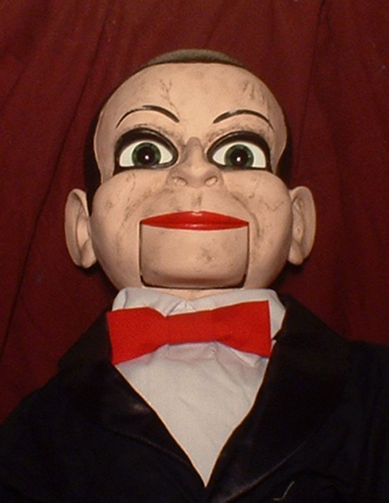 HAUNTED Ventriloquist Doll "EYES FOLLOW YOU" Puppet Dead Silence Billy