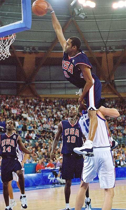 vince carter dunk olympics. Vince Carter