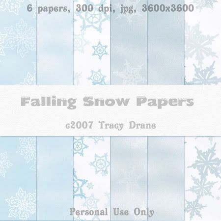 Falling Snow Clipart. Picture of snow falling