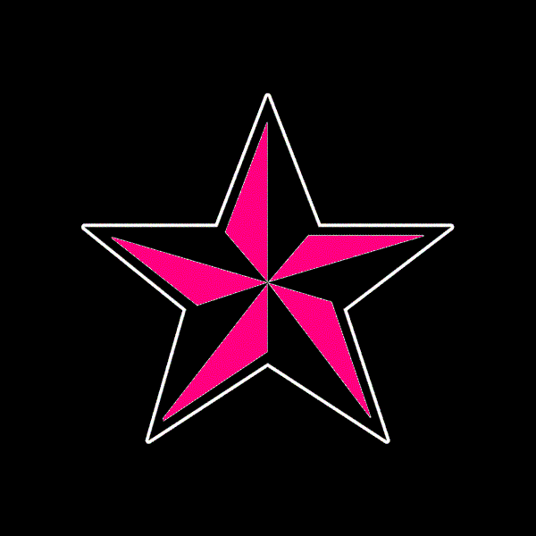 hayqbonitogif pink nautical star