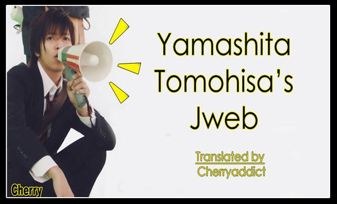 Yamashita Tomohisa'a Jweb,