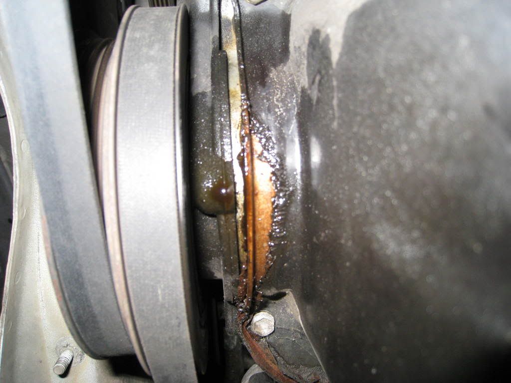 Is this a front main seal leak? Toyota GT Turbo
