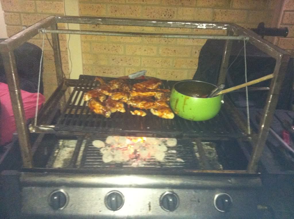 Gas BBQ charcoal conversion Aussie BBQ Forum