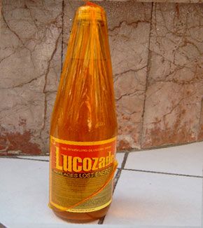 Squeaky Lucozade Bottle