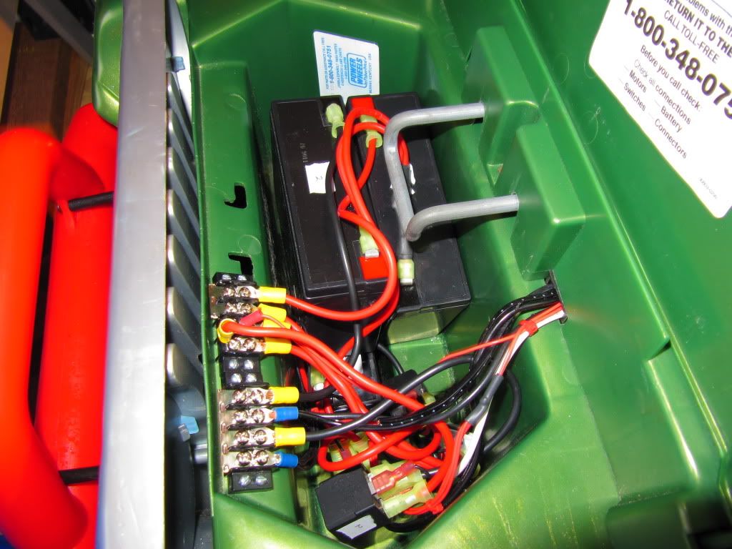 Modified Power Wheels - Charging plus 12 to 18 volt wiring diagram