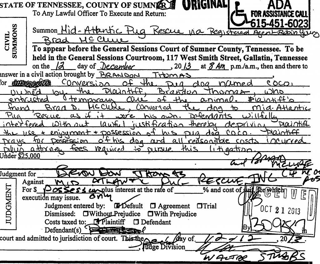 mugs of pugs, PETITION Give me my dog back!