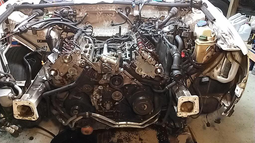 Major oil leak. Now car won't start