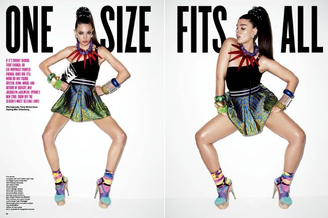 magazine spread size. quot;One Size Fits Allquot; V Magizine