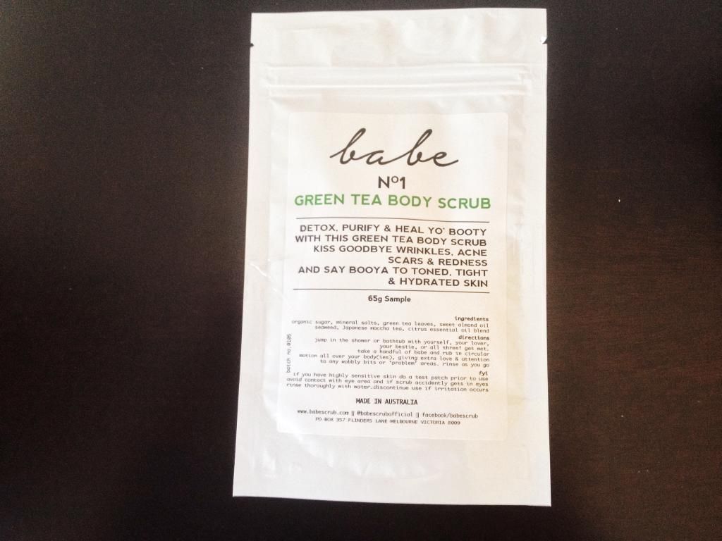 Babe Green Tea Body Scrub