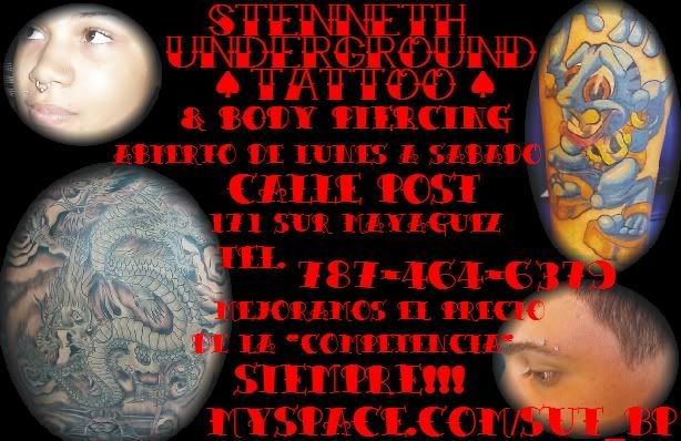 TATTOOS - *787-464-6379* BODY PIERCING & MICRODERMALS - *787-458-9116* Photo 