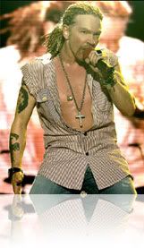 Axl Rose, vocalista do grupo