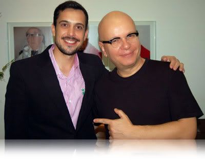Bruno Toledo e Marcelo Tas
