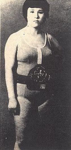 Miyoko Nakayama, japan, women wrestling, female wr