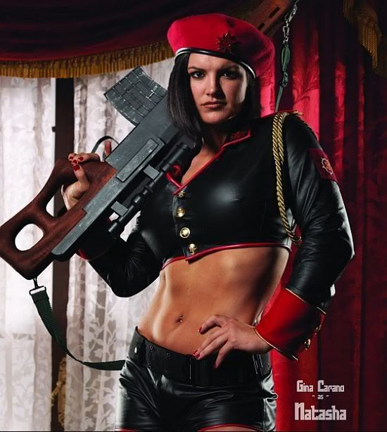 cbs, gina carano, elitexc