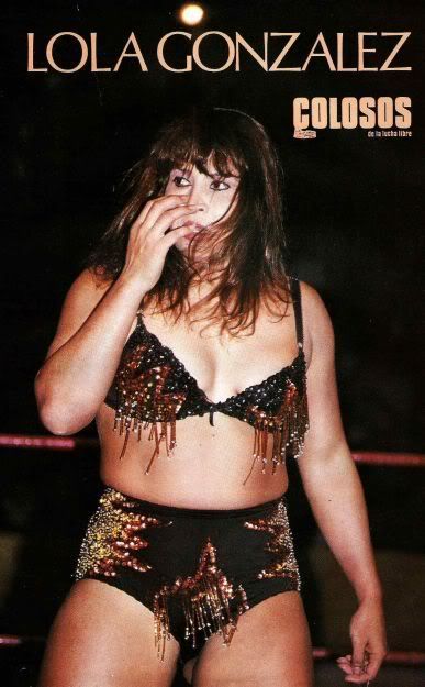 Lola Gonzalez, lucha libre, women wrestling