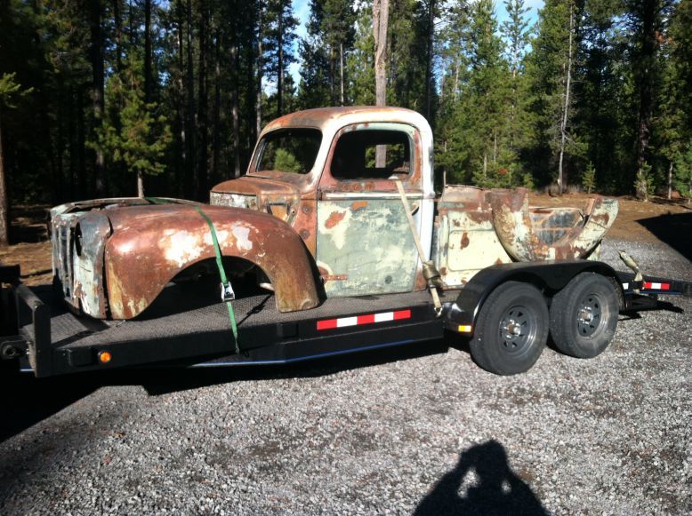 1946 Ford Truck Over S10 Frame Undead Sleds Rat Rods Rule Hot Rods Rat Rods Sleepers 1711