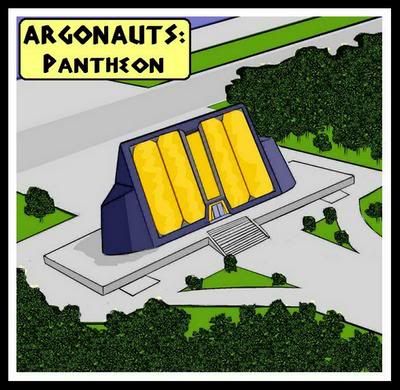 The Pantheon - Argonauts base in Halcyon City, California