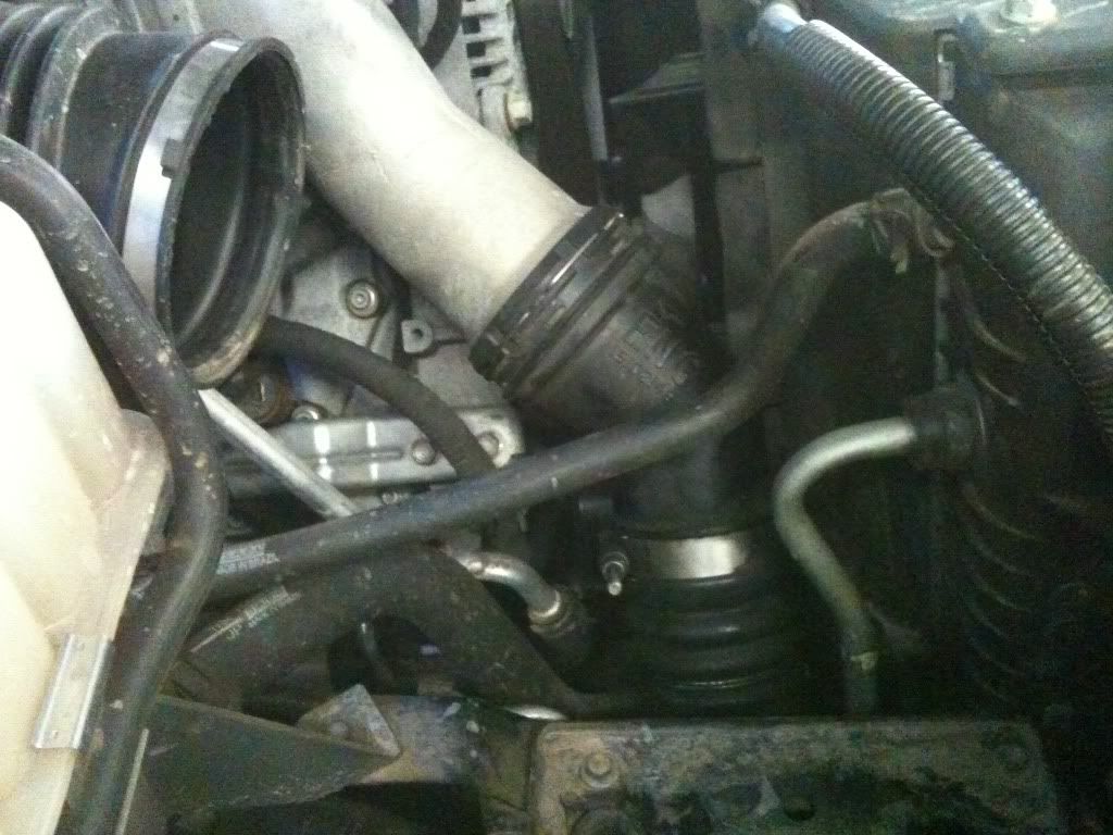 Missing clamp = boost leak? Chevy and GMC Duramax Diesel Forum