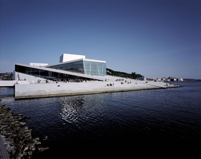 Oslo Opera House was selected