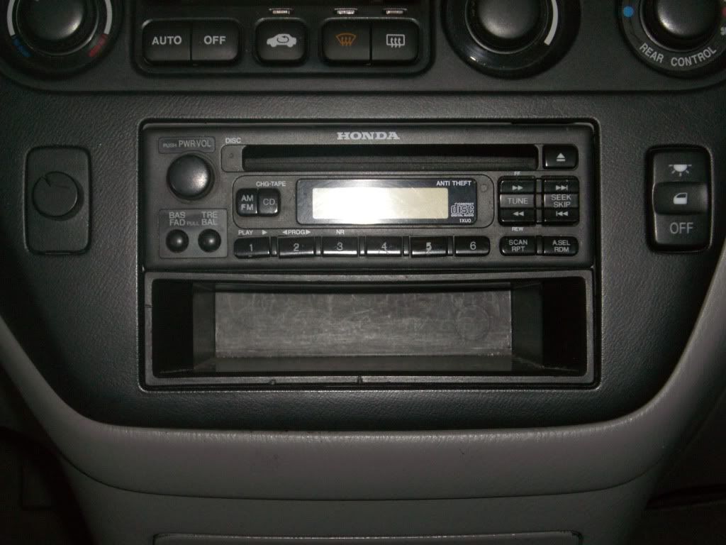 2002 Honda odyssey stereo install #7