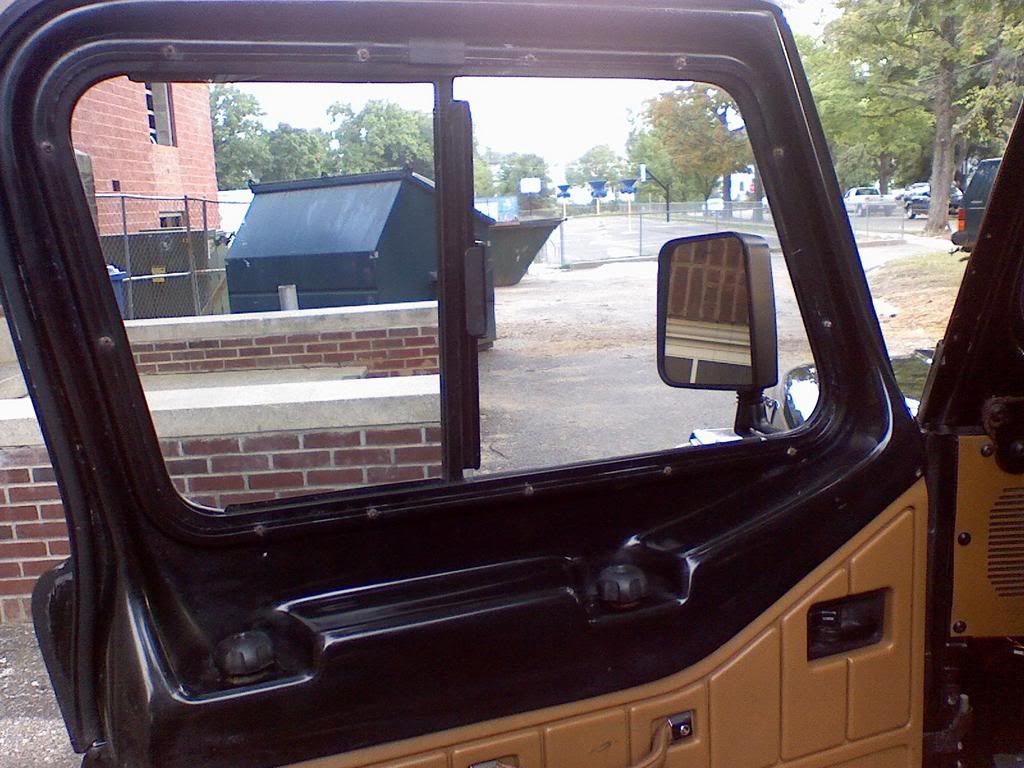 Jeep yj hard door uppers #1