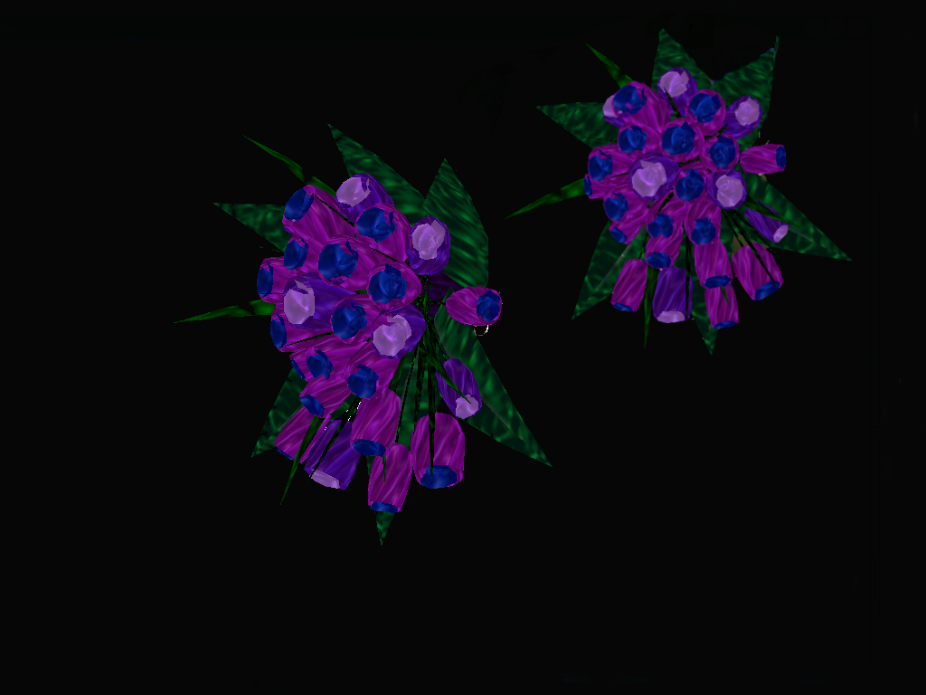 Purple and fuschia bouquet
