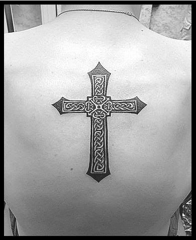 cross tattoos for men. Celtic Cross (Inner arm,