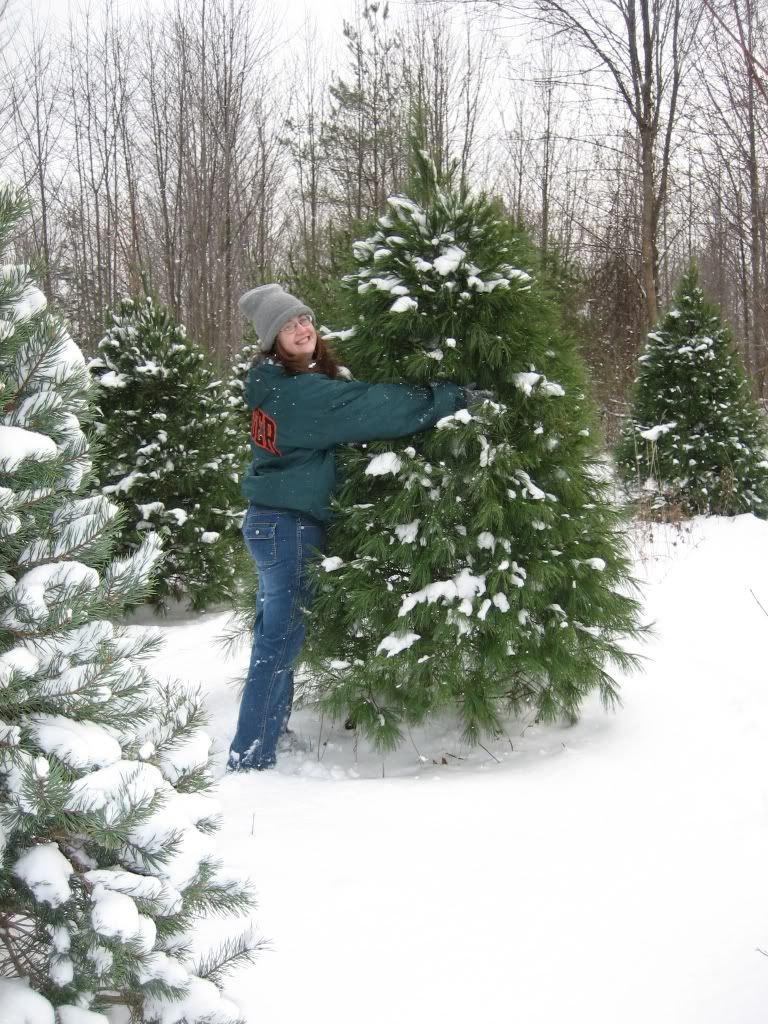 Hugging my Christmas tree in 05 photo TreeHugger.jpg