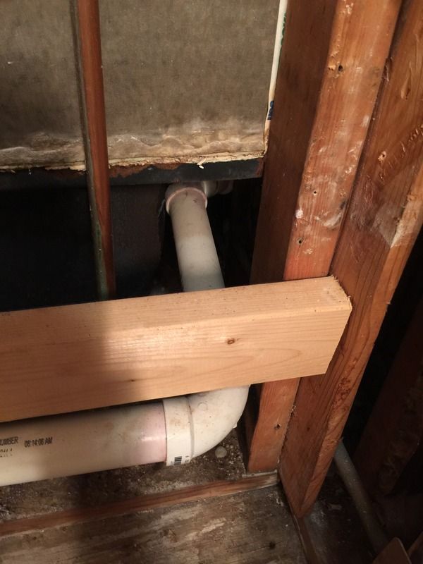 Route Sink Drain Piping Through Studs? Plumbing DIY Home