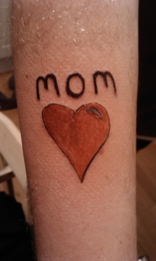 mom tattoo. pauls mom tattoo Image