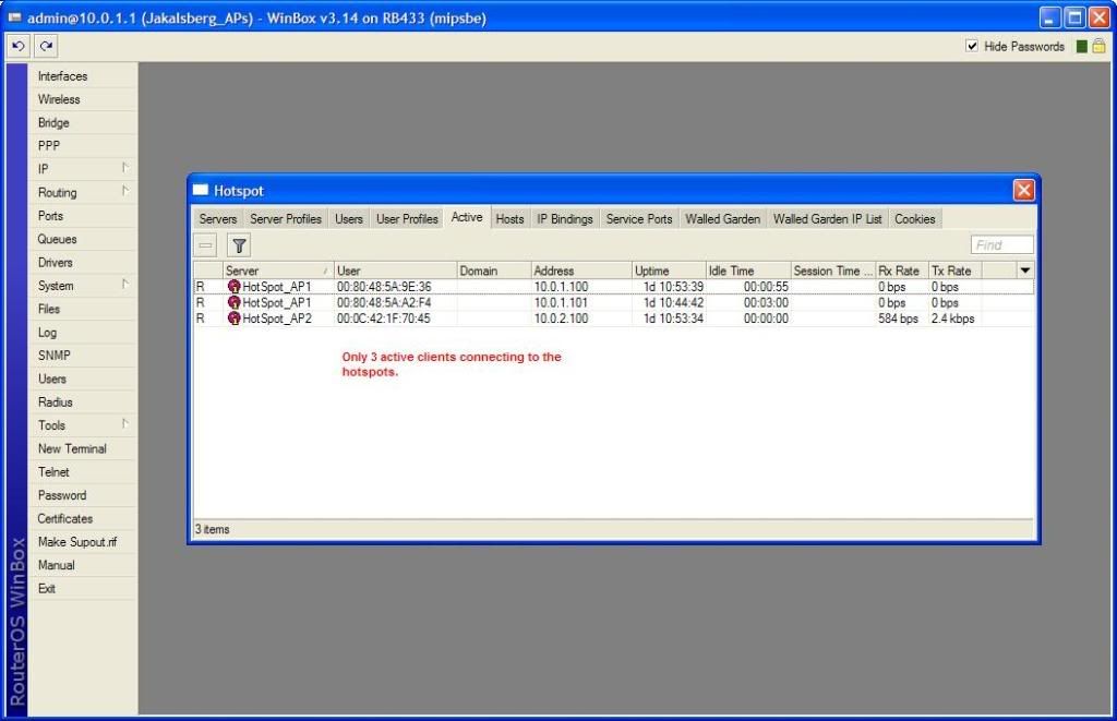 HotSpot Funny IP Addresses? MikroTik