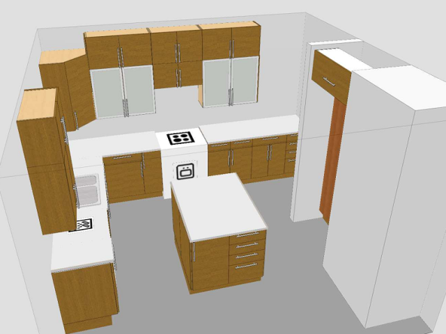 Kitchen rendering