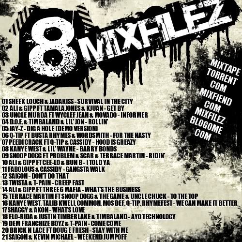 DJ Rafi Raf   Mixfilez Vol 8 preview 1