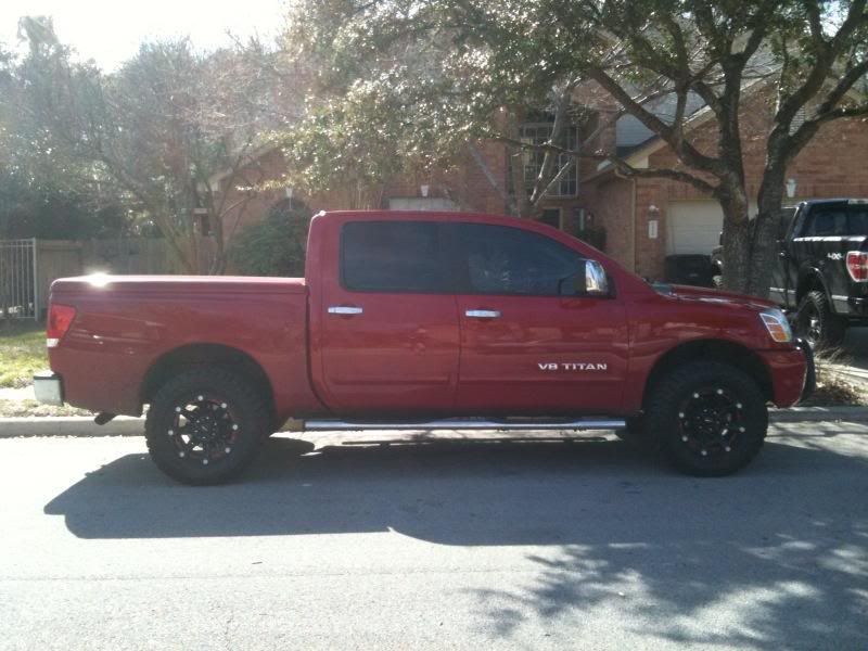 Nissan titan with leveling kit and 33s #10