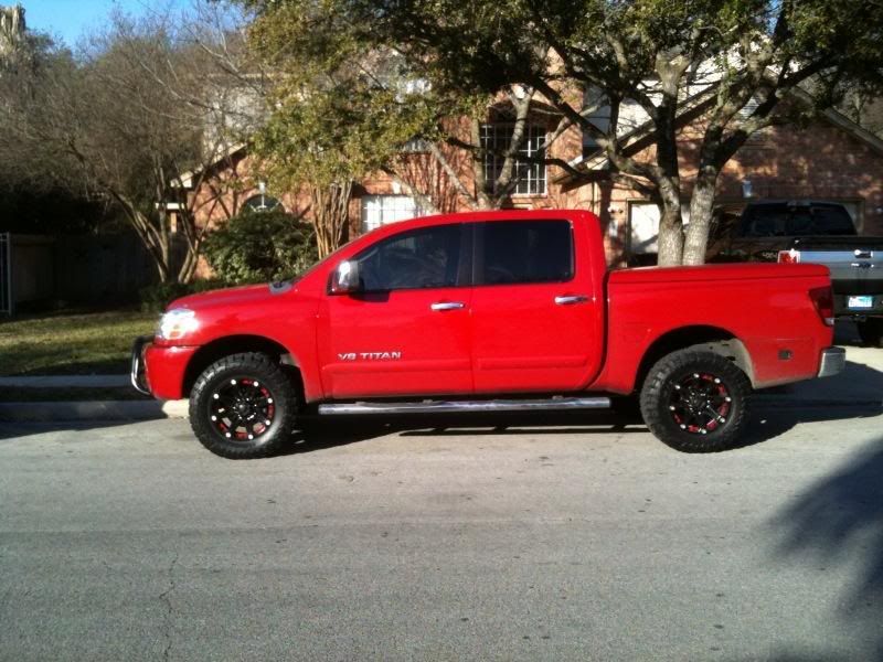 Nissan titan with leveling kit and 33s #5