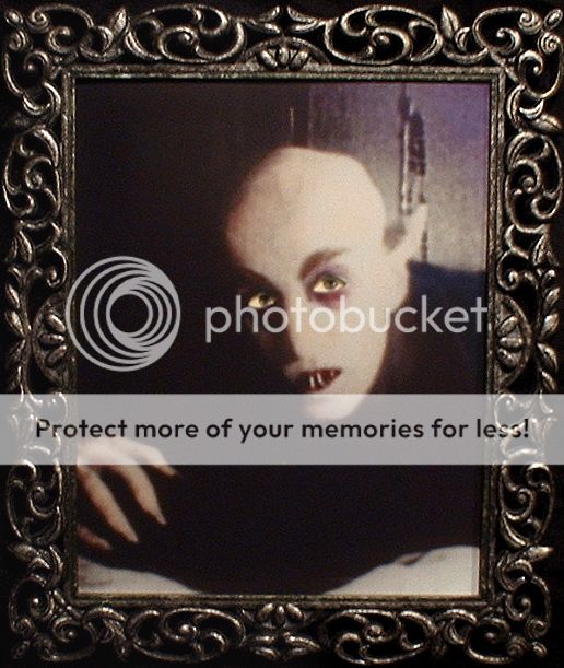 Haunted Nosferatu Vampyre Photo Eyes Follow You  