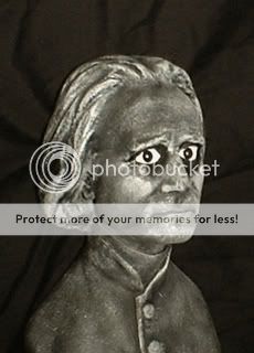 HAUNTED Wall Sculpture Bust EYES FOLLOW YOU  