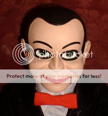 HAUNTED Ventriloquist Doll EYES FOLLOW YOU Dead Silence Billy Dummy 