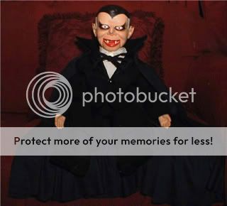Ventriloquist Dracula Vampire Dummy Puppet Horror Doll  