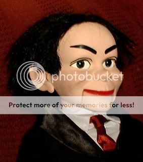 HAUNTED Devil Doll EYES FOLLOW YOU Ventriloquist Dummy creepy prop 