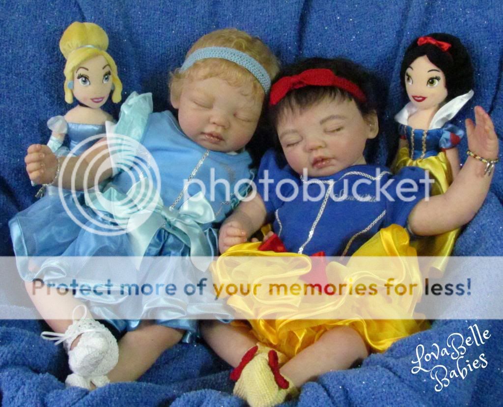 Reborn OOAK Lovabelle Babies Baby Girl Lindsey Hanni Posch Snow White Disney