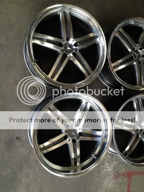 20 MANDRUS MANNHEIM STAGGERED WHEELS FOR MERCEDES BENZ E S CL  