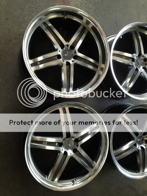 20 MANDRUS MANNHEIM STAGGERED WHEELS FOR MERCEDES BENZ E S CL  