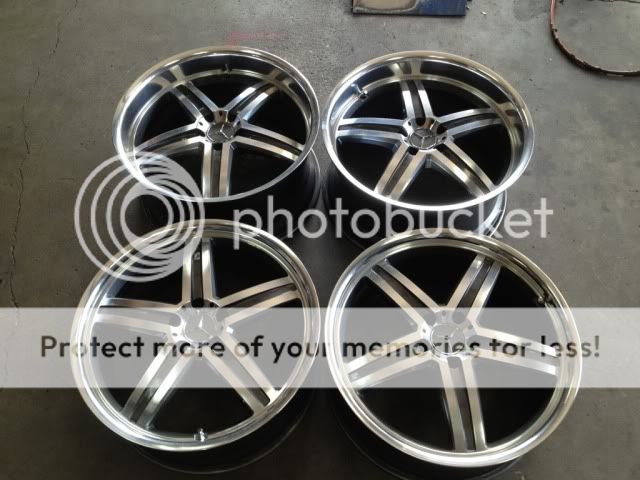 20 MANDRUS MANNHEIM STAGGERED WHEELS FOR MERCEDES BENZ E S CL  