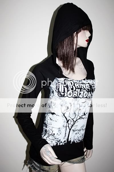 Bring Me The Horizon Metal DIY lightweight Hoodie Top  