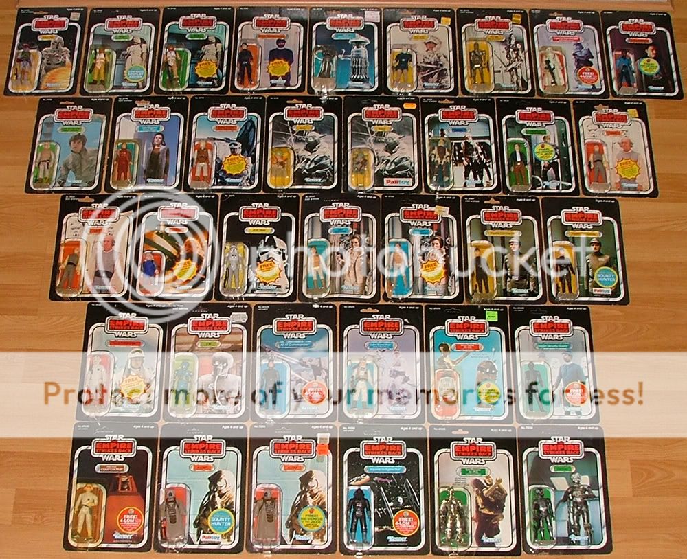 ESB Characters on ESB cards. Complete! | Lando's Locker - Vintage Star ...
