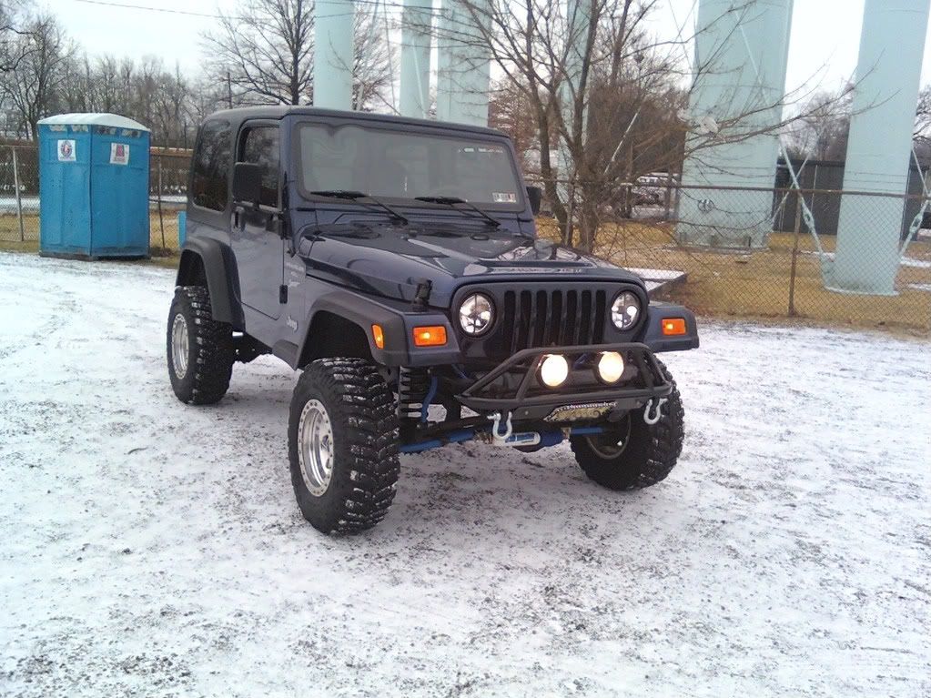 Patriot blue with MT Classic rims - JeepForum.com